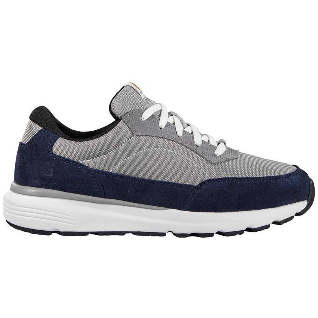 Greenfield Women's ESD Soft Toe Sneakers - Slip Resistant Work Shoes for Nurses, Chefs & Healthcare Professionals (Blue/Grey) | Comfortable & Lightweight for Long Shifts