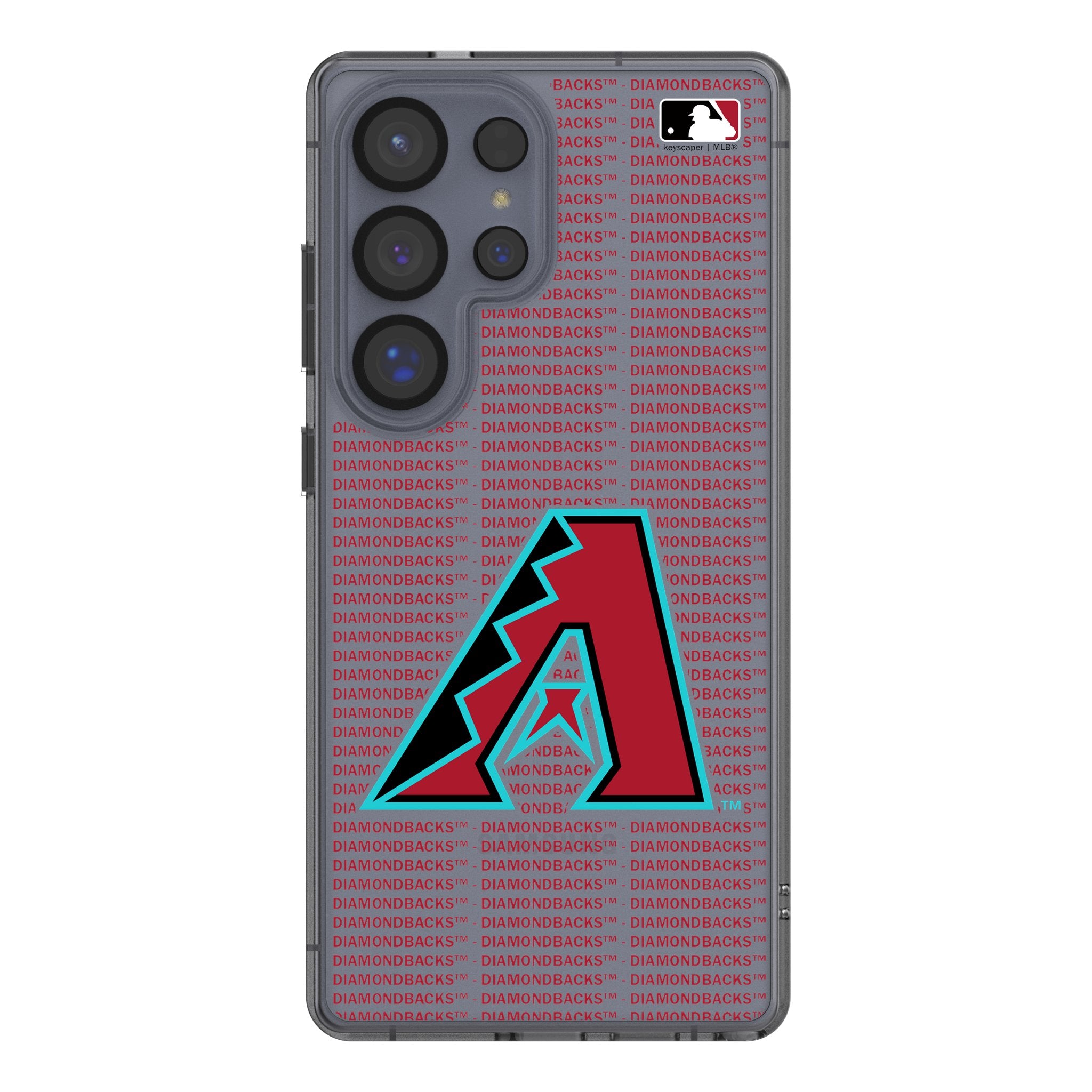 Arizona Diamondbacks Clear Phone Case for Samsung Galaxy - Durable Protective Cover with Team Logo - Perfect for Baseball Fans & Game Day Support