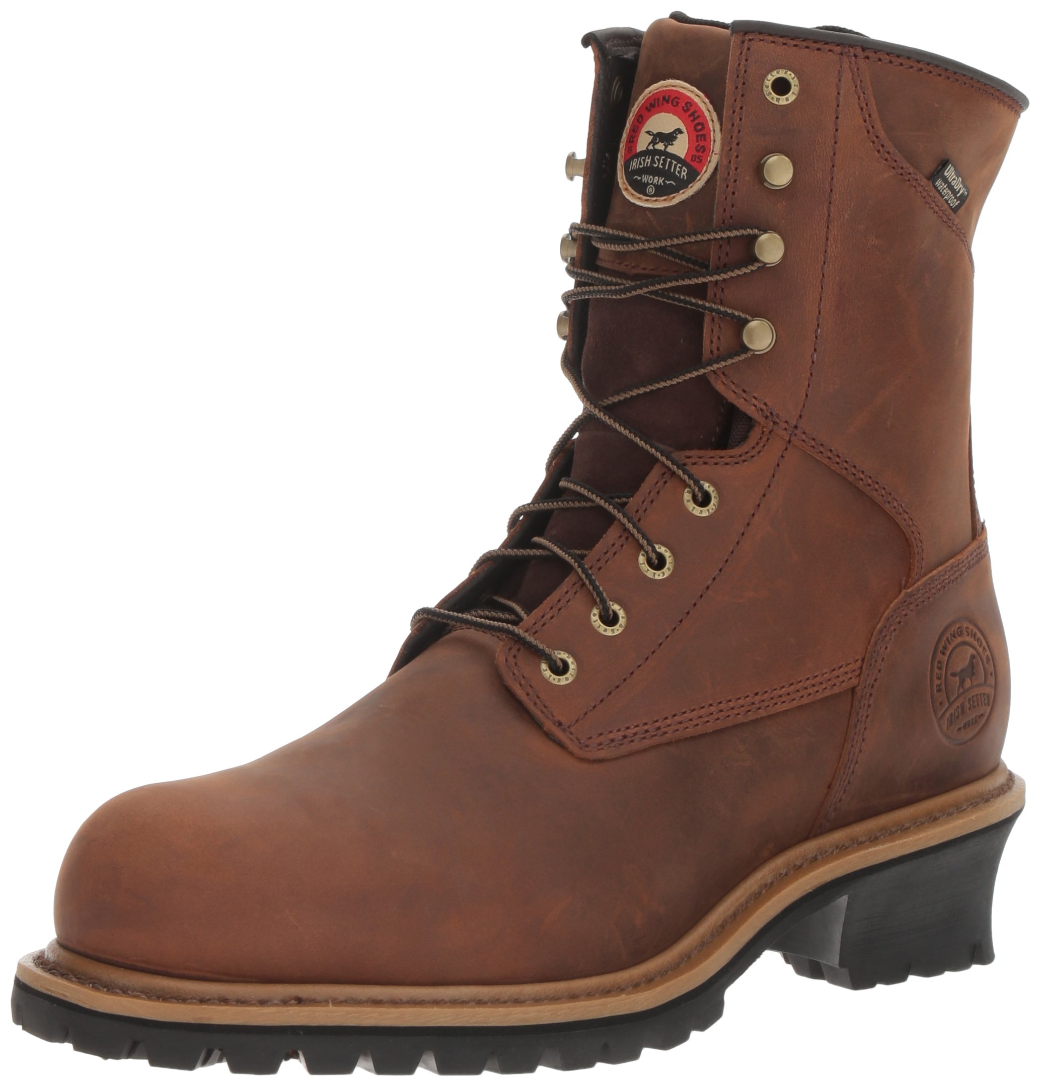 Irish Setter Mesabi Work Boots for Men - Durable & Comfortable for Construction