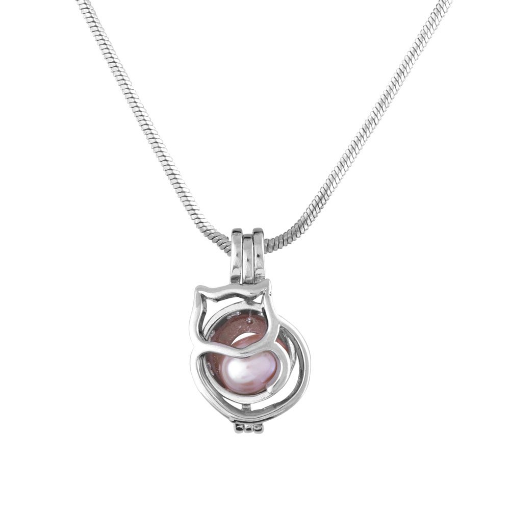 10PCS Gold Pearl Pendant Necklace for Women - Jewelry Making & Aromatherapy