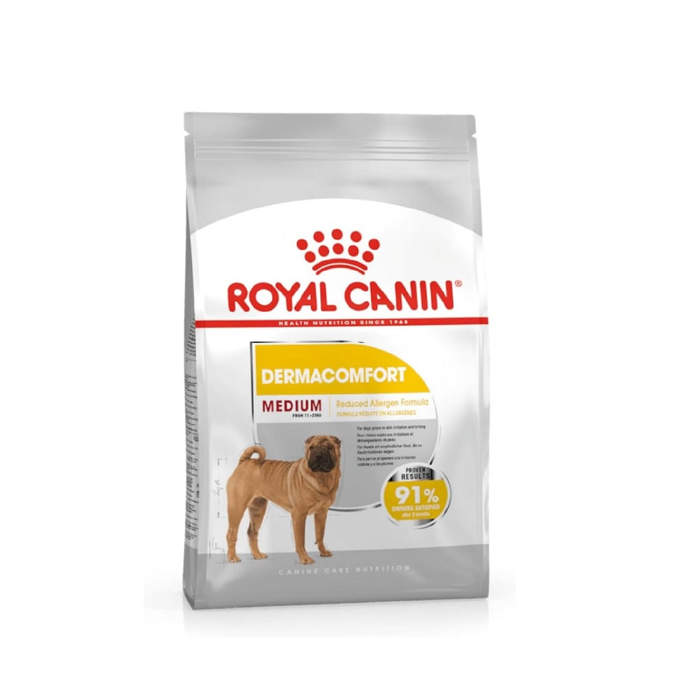 CCN Medium Dermacomfort Hypoallergenic Dry Dog Food for Sensitive Skin - Perfect for Adult Dogs with Allergies & Itchy Skin Relief