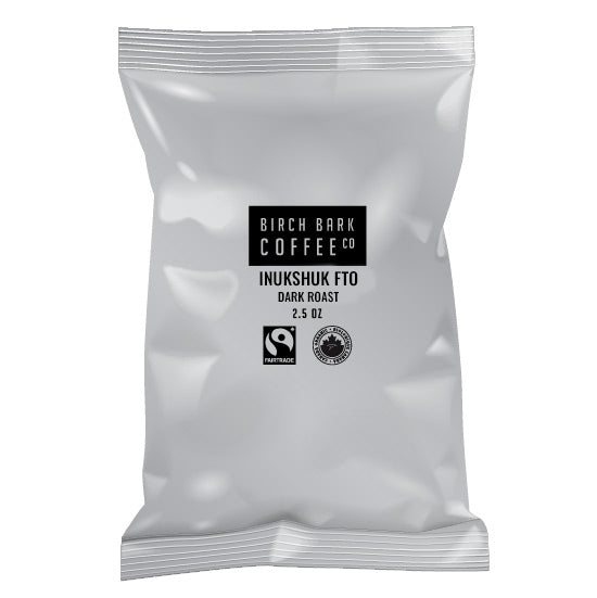 Organic Birch Bark Inukshuk Fair Trade Coffee Pods, 24-Pack (2.5 oz Each) - Single-Serve Coffee for Keurig, Perfect for Home, Office & Camping