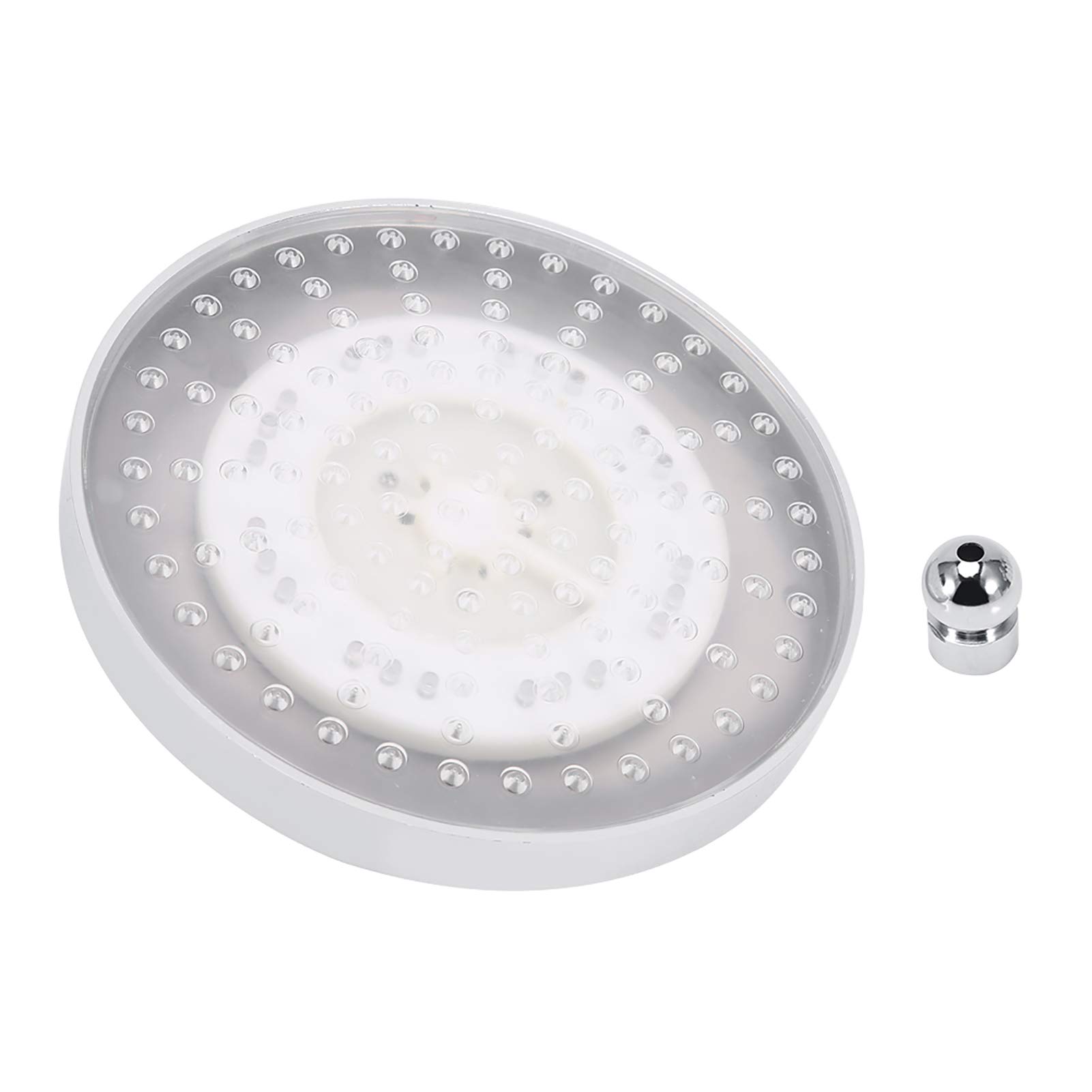 BuyWeek LED Light Shower Head with 16 Color RGB Changing Lights - High Pressure Rainfall Shower Head with Top Spray for Spa-Like Bathroom Experience - Perfect for Relaxation, Mood Lighting & Kids Bath Time Fun