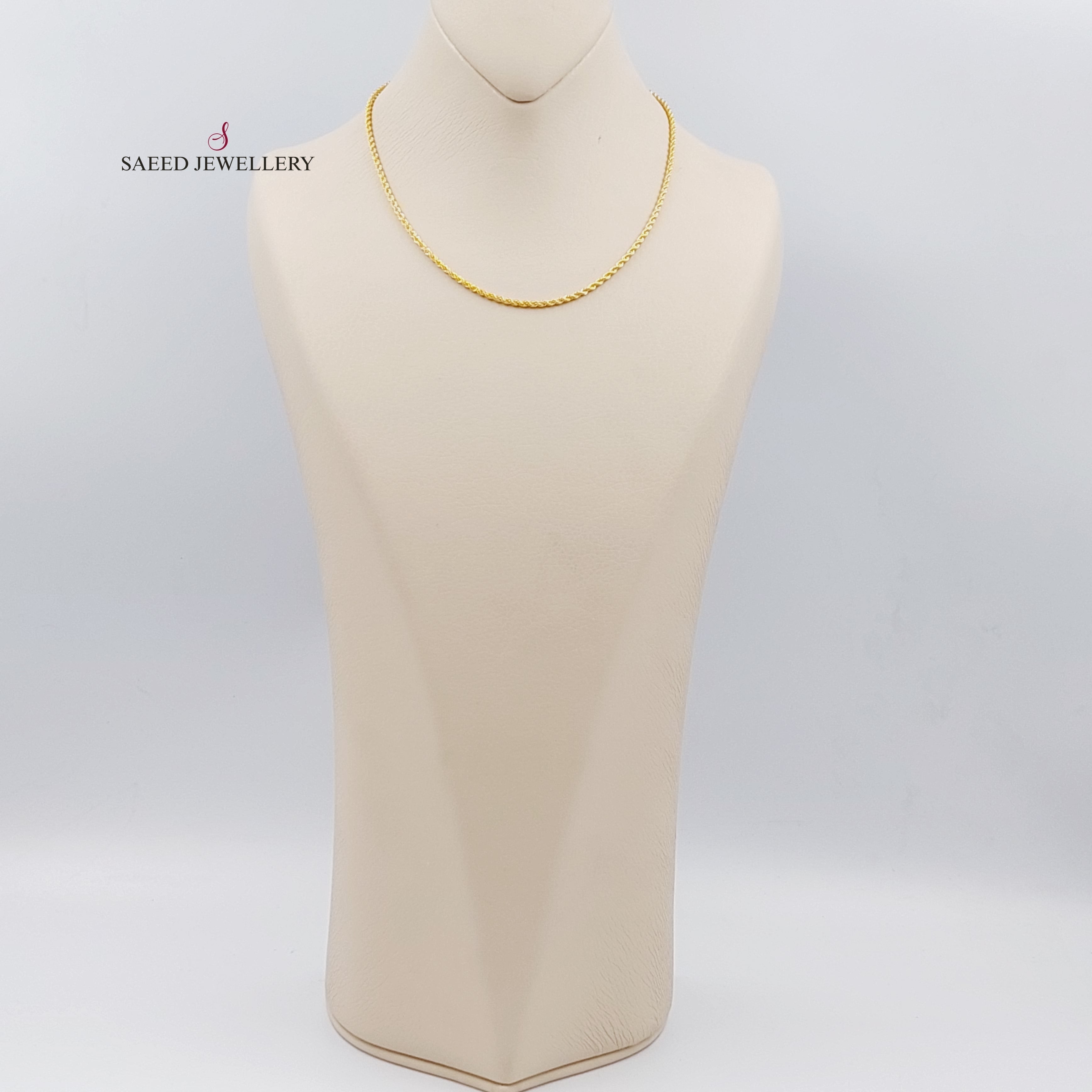 40cm Thin Rope Chain Necklace for Women - Dainty Gold/Silver Plated Layering Jewelry - Perfect for Everyday Wear, Gift Giving & Special Occasions