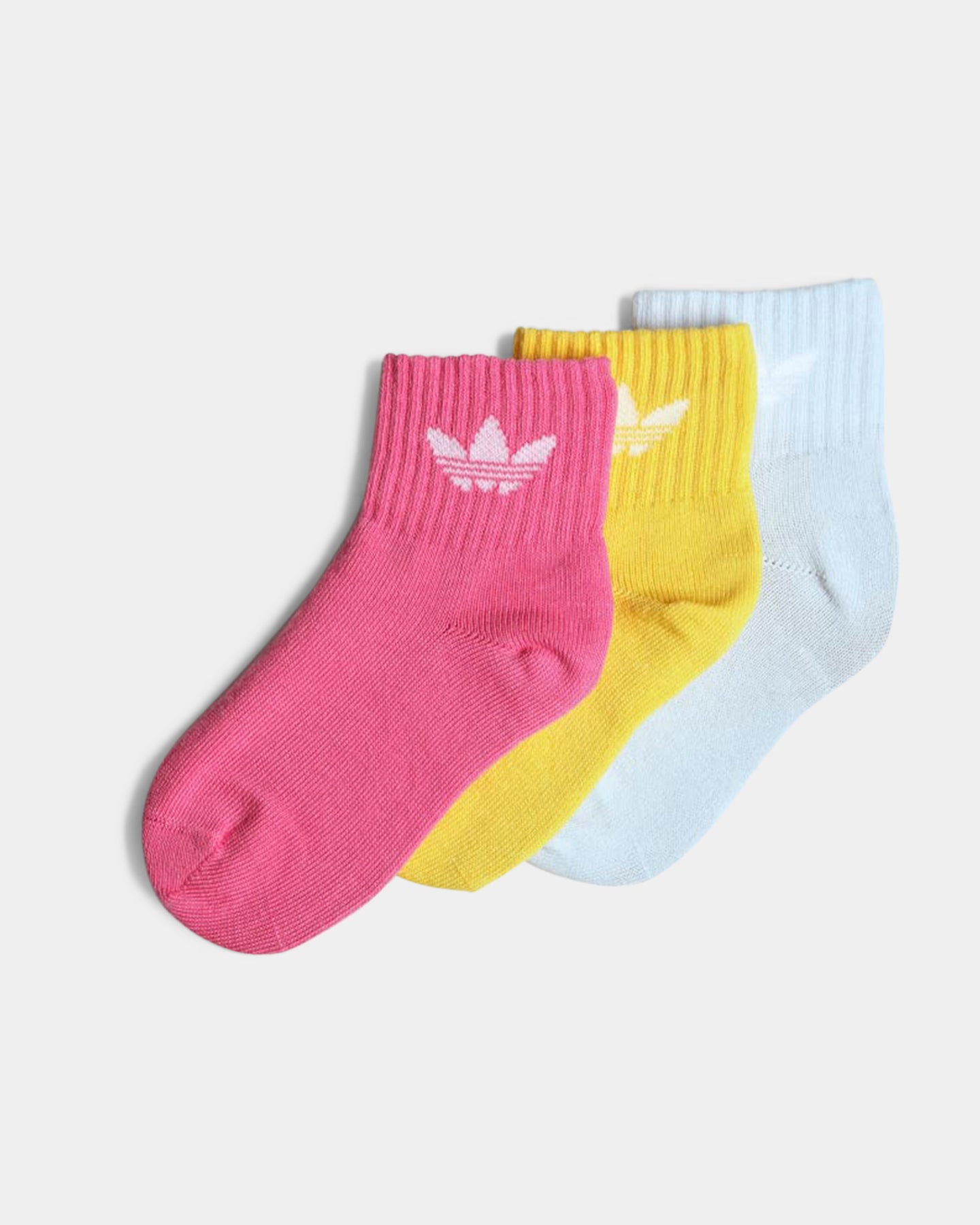 Adidas Kids' Ankle Socks 6-Pack - Halo Blue/Bold Gold/Pulse Magenta | Comfortable Athletic Socks for Boys & Girls | Perfect for School, Sports & Everyday Wear