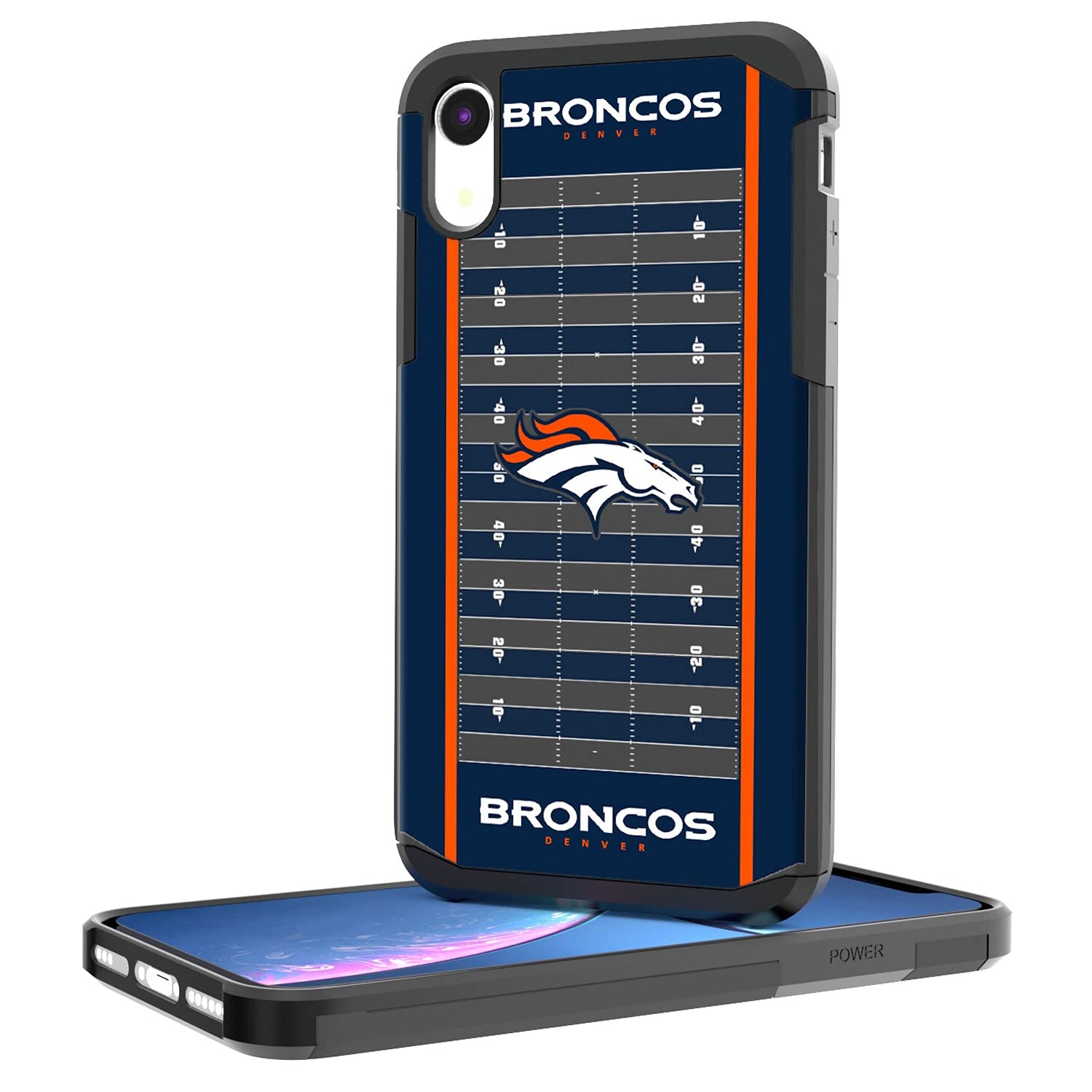 NFL iPhone Case with Rugged Field Design - Durable Protective Cover for Football Fans - Perfect for Game Day & Outdoor Activities