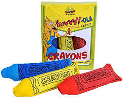 Organic Catnip Crayons for Cats - 3 Piece Non-Toxic Kitten Chew Toys Set - Interactive Play & Stress Relief for Indoor Cats (Ideal for Teething Kittens & Playtime)
