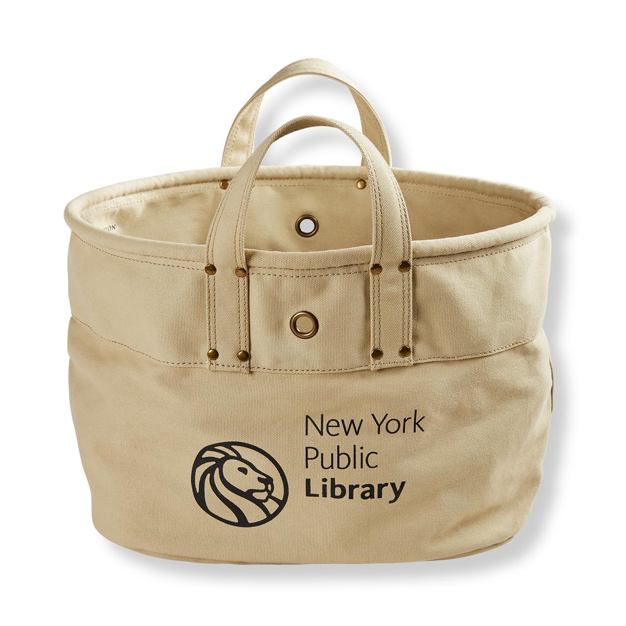 New York Public Library Half Pint Delivery Tote Bag - Durable Canvas Book Bag for Library, Shopping & Travel - Perfect Gift for Book Lovers & Students