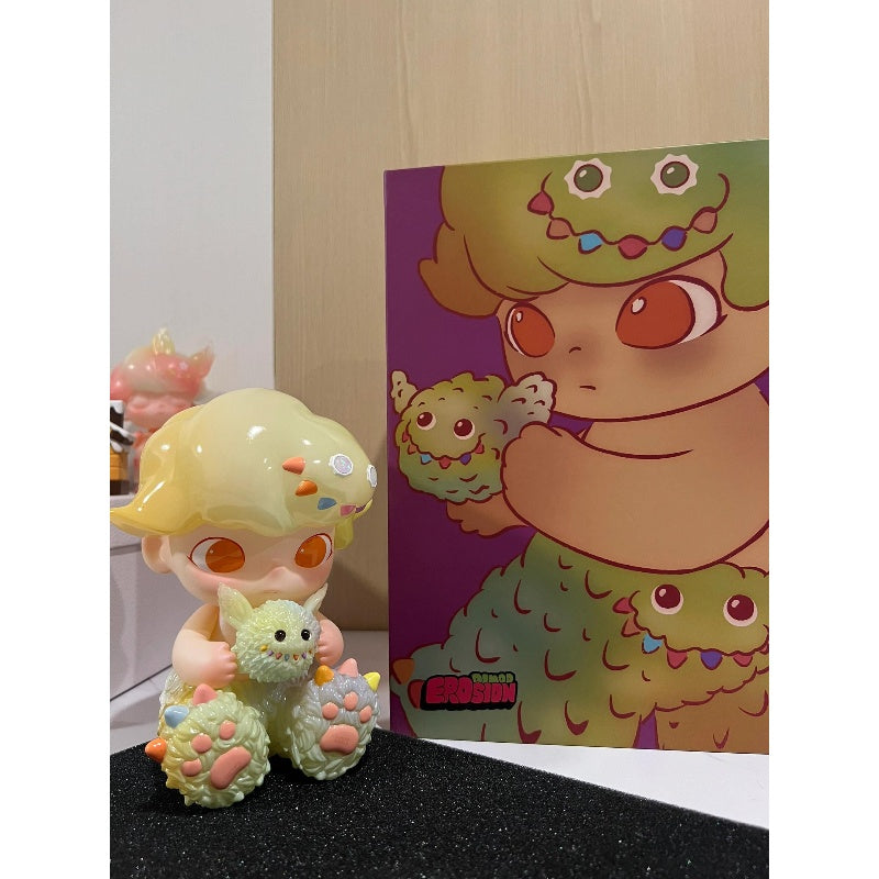 DIMOO Instinctoy Erosion Limited Edition Collectible Figure - Rare Art Toy for Display, Gift & Anime Collection
