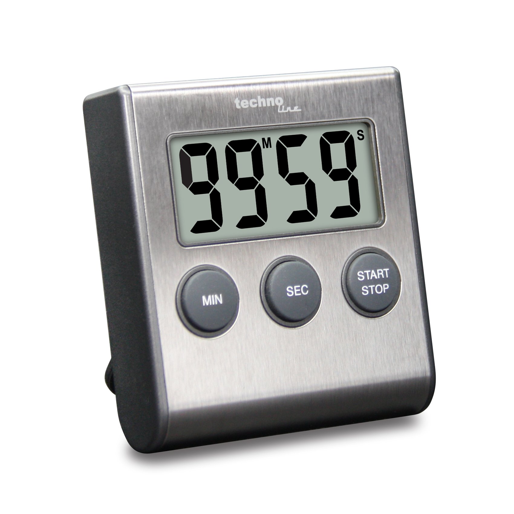 Technotrade Technoline KT 200 Digital Kitchen Timer with Loud Alarm - Countdown & Count Up Function - Perfect for Cooking, Baking, Studying, and Workouts