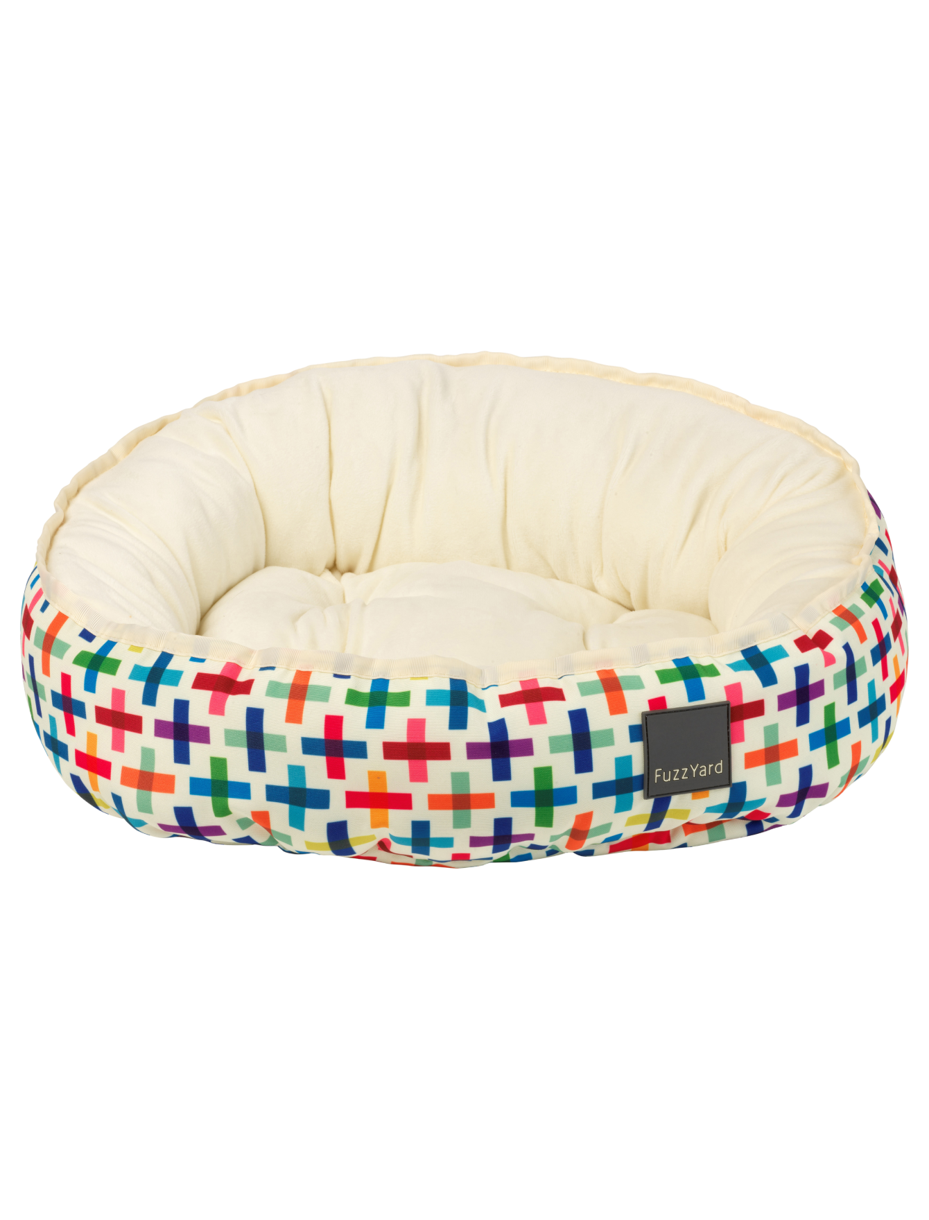 Fuzzyard Reversible Pet Bed for Dogs & Cats - Soft & Comfortable Jenga Design, 3 Sizes (Small, Medium, Large) - Perfect for Living Room, Bedroom & Pet Travel