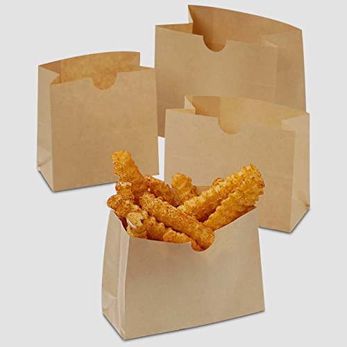 1000 Pack Kraft Paper Snack Bags 4