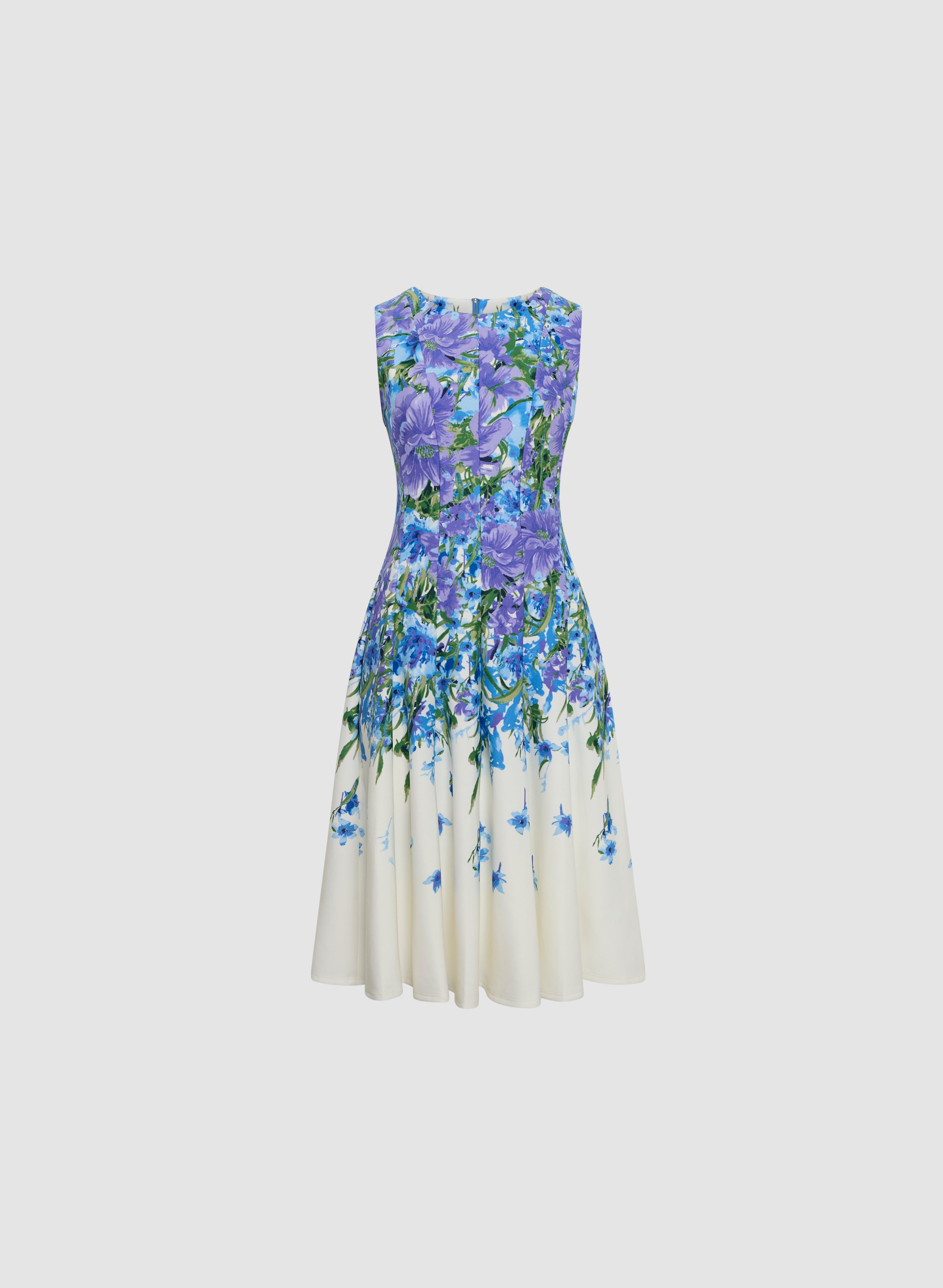 Floral Print Sleeveless Summer Dress for Women - Lightweight & Comfortable - Perfect for Beach, Vacation & Outdoor Parties