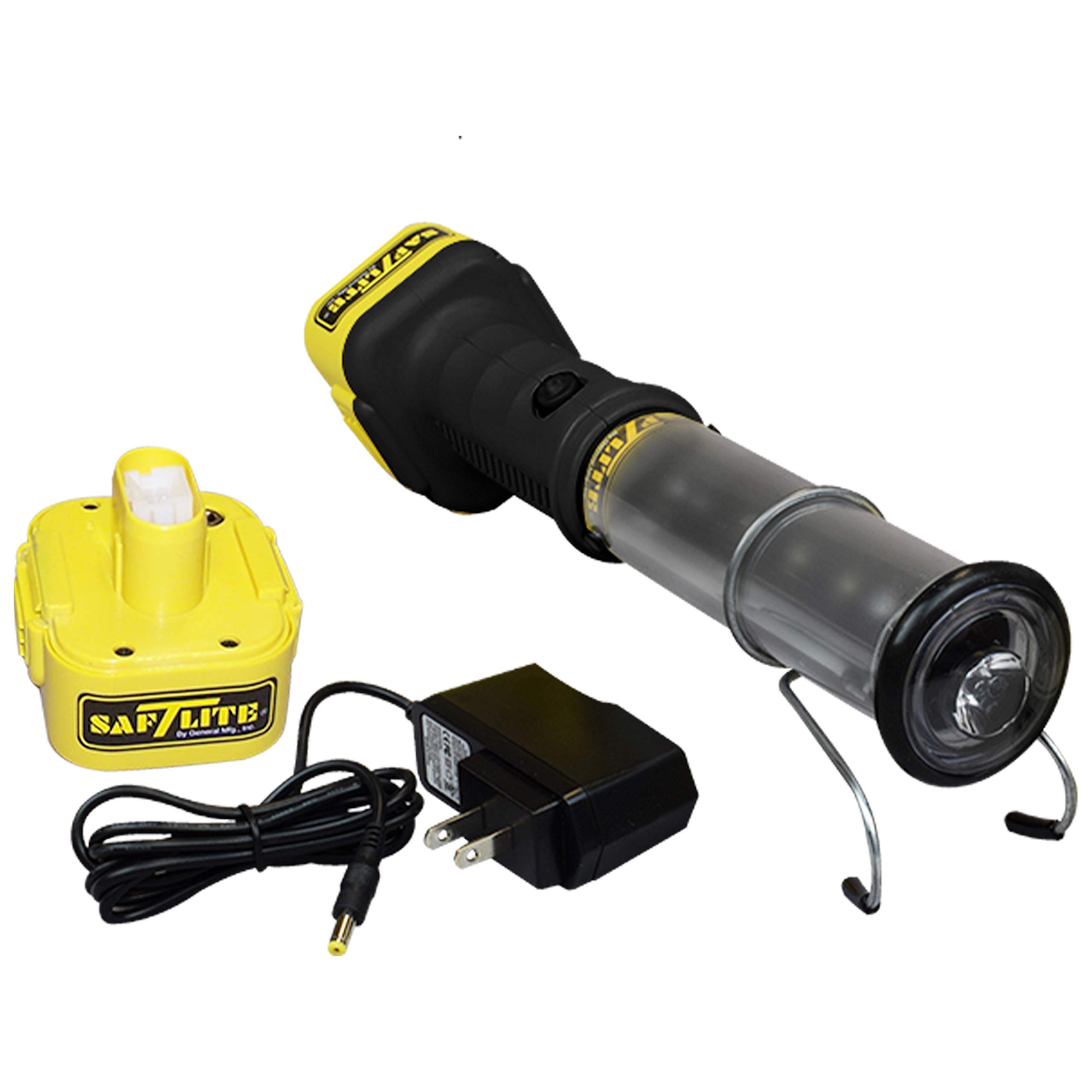 Stubby II LED Cordless Work Light with 2 Li-P0 Batteries & Charger (2302-0012) - Perfect for Automotive Repair, Home Improvement, and Outdoor Camping Lighting