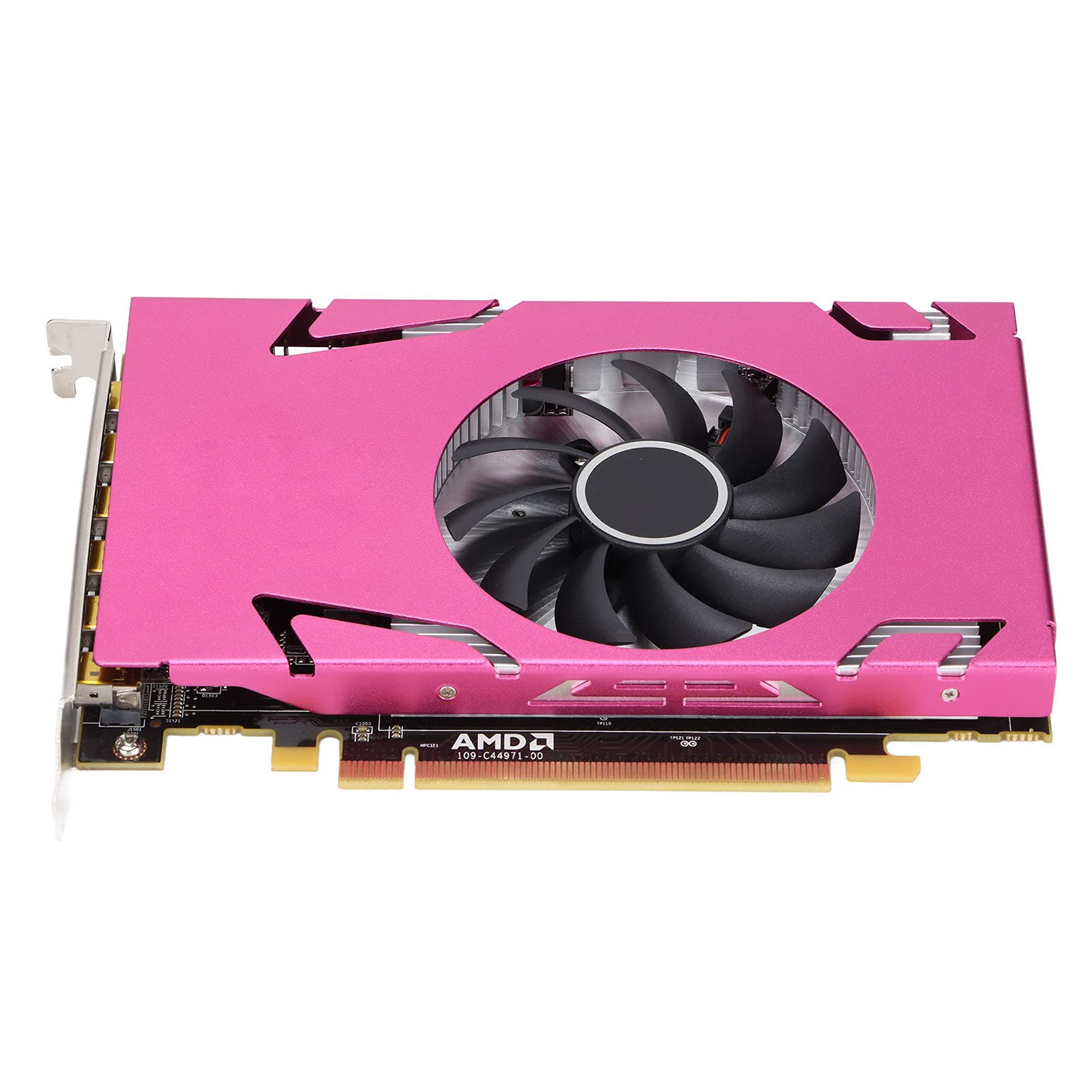 Radeon R7 350 4GB GDDR5 Gaming Graphics Card - 6 Mini DisplayPort Outputs, Single Slot Design for Multi-Monitor Setup | High Performance PC GPU for Gaming, Video Editing & Cryptocurrency Mining