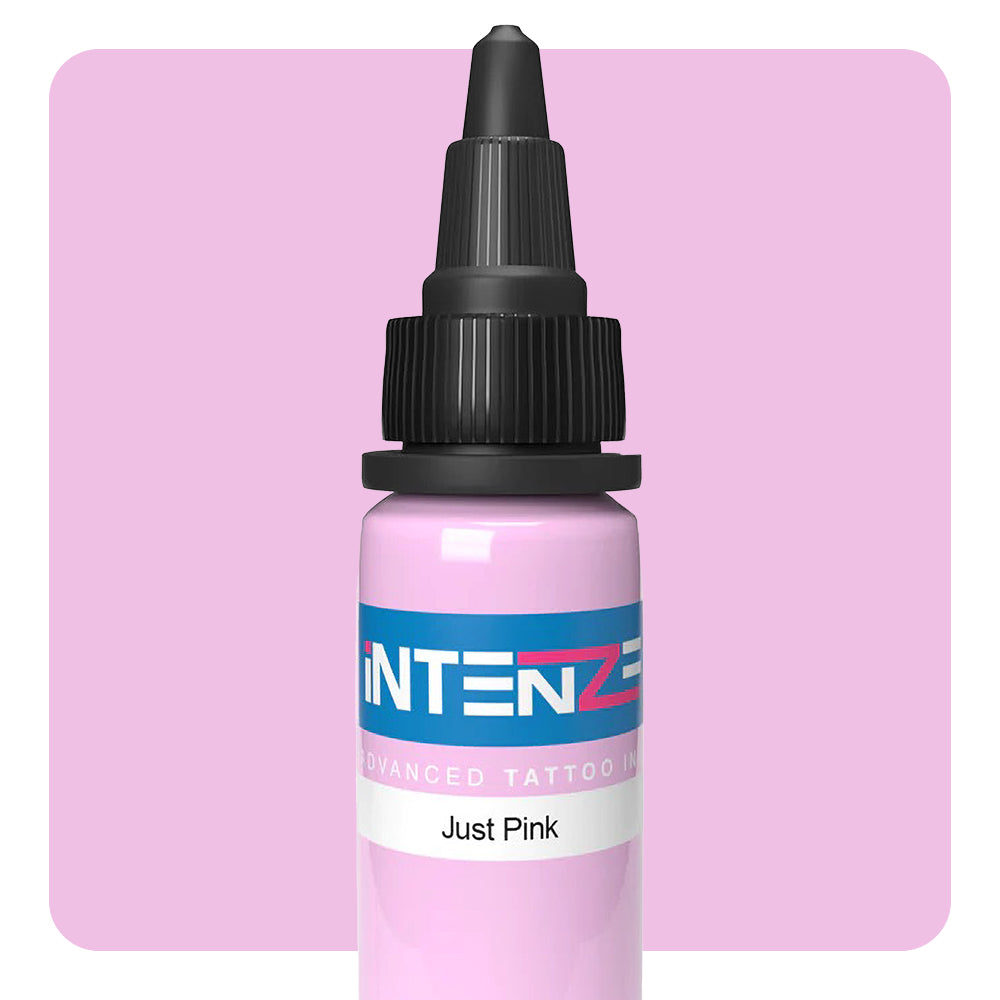 Just Pink — Intenze Professional Tattoo Ink — Various Sizes Available — Perfect for Tattoo Artists & Body Art Enthusiasts