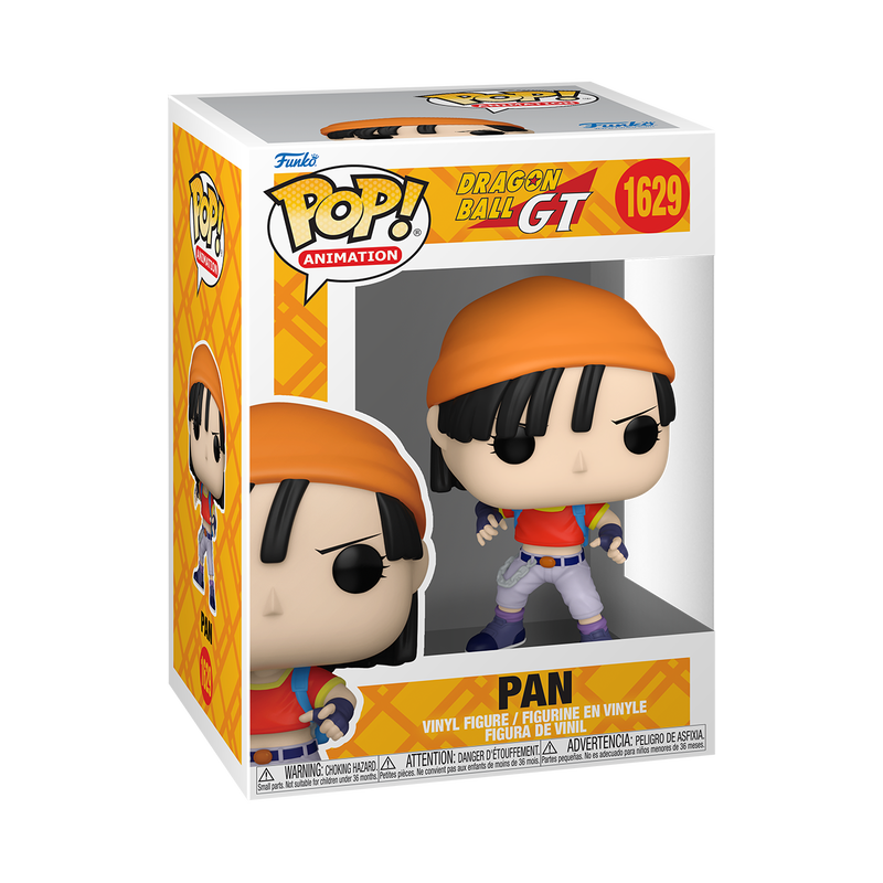 Funko Pop Dragon Ball GT Pan #1629 with Protector - Collectible Anime Figure for Display & Gifts