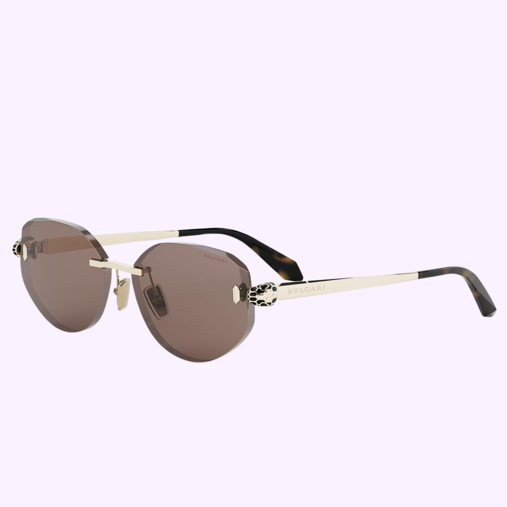 Bvlgari BV40059U 5833E Luxury Sunglasses for Women - UV Protection Fashion Shades - Perfect for Beach, Driving & Outdoor Activities