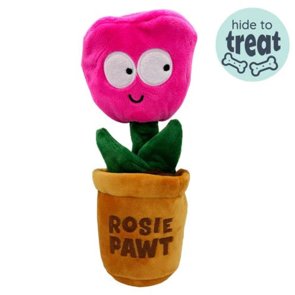 Rosie Pawt Dog Plush Toy - Soft & Cuddly Stuffed Animal for Pets & Kids - Perfect for Playtime, Cuddling & Home Decor