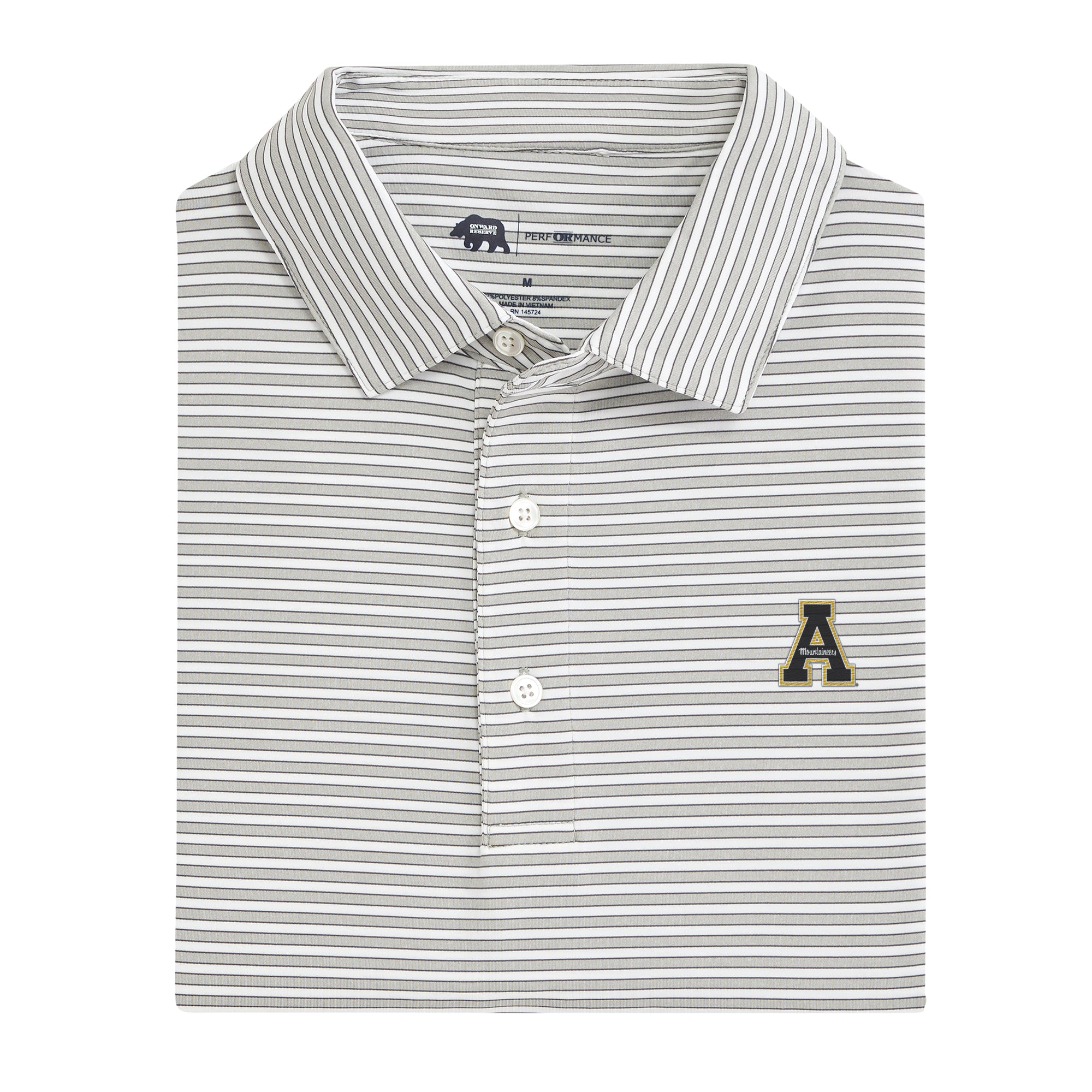 App State Mulligan Polo Shirt - Comfortable & Stylish Men's Golf Polo for Casual Wear & Outdoor Activities