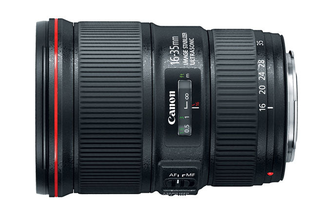 Canon EF 16-35mm f/4L IS USM Ultra Wide Angle Zoom Lens for Landscape, Architecture & Travel Photography - Professional DSLR Camera Lens with Image Stabilization