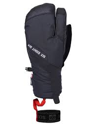 686 Hawkeye Trigger Mitt 2025 - Black Winter Snow Gloves for Skiing, Snowboarding & Outdoor Activities