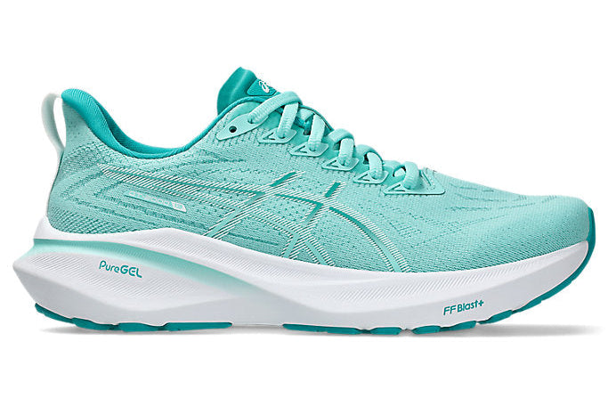 ASICS GT-2000 13 Women's Running Shoes (B Width) - Illuminate Mint/White | Lightweight Cushioned Support for Road Running, Jogging & Gym Workouts