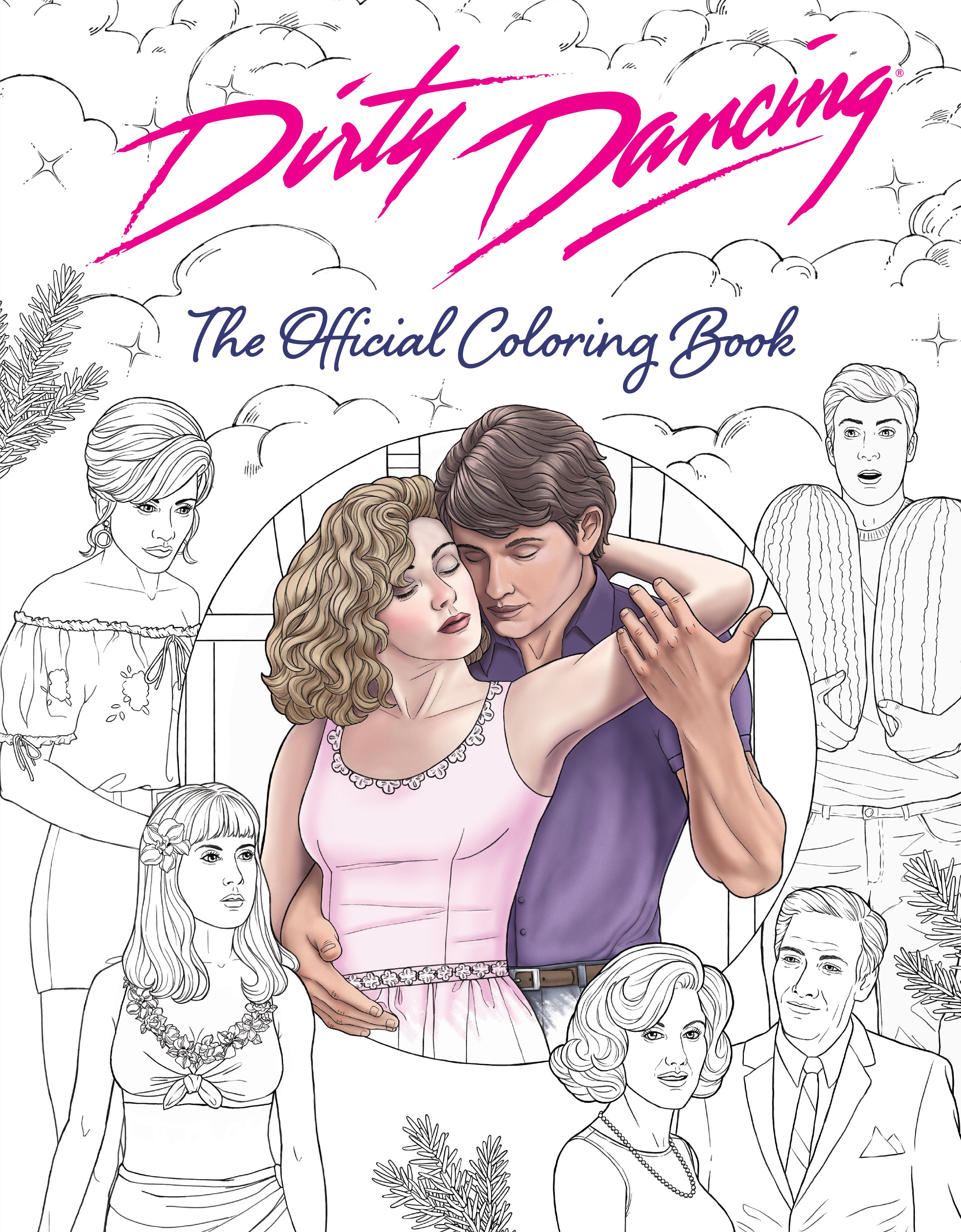 Dirty Dancing Official Coloring Book for Adults - Relaxing & Creative Activity, Perfect for Fans & Stress Relief