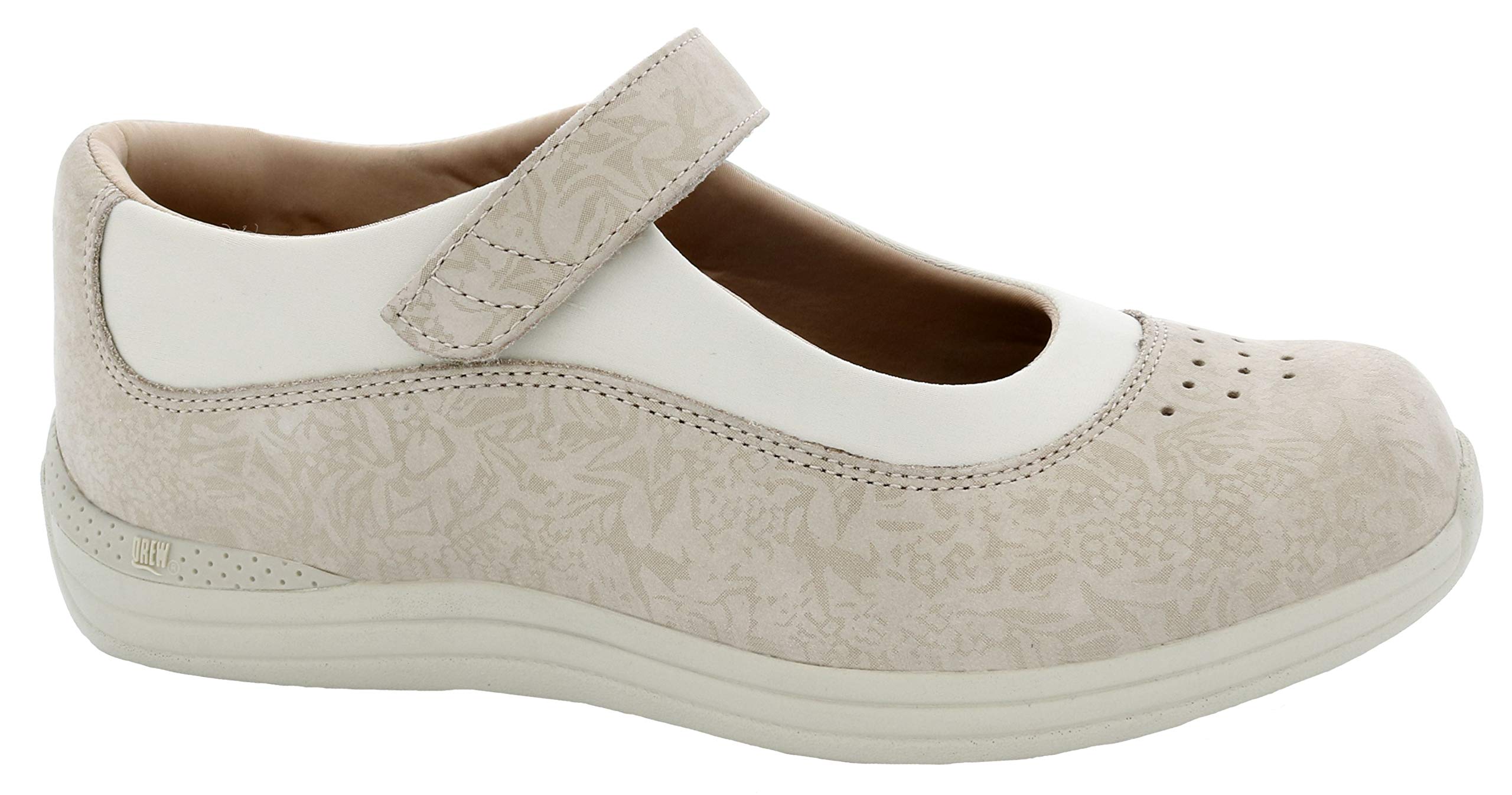 Drew Rose Women's Comfortable Cushioned Mary Jane Flats - Perfect for Work, Office & Casual Wear