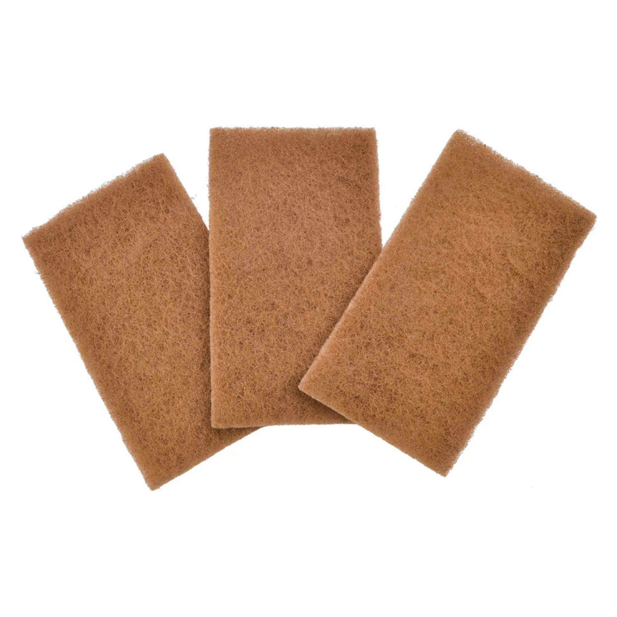 Premium Walnut Scouring Pads - Natural & Eco-Friendly Cleaning Sponges for Kitchen, Cookware, and Stainless Steel - Gentle Yet Effective Scrubbing for Pots, Pans, and Dishes