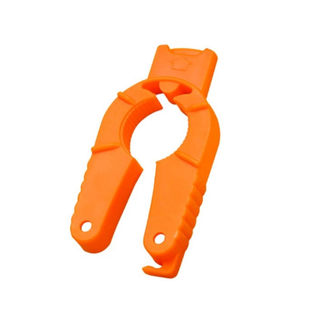 WJCCY Manual Can Opener - Non-Slip Bottle & Jar Opener, Durable Plastic Kitchen Tool for Canned Food, Soda, Beer (Perfect for Camping, Picnics & Home Use)