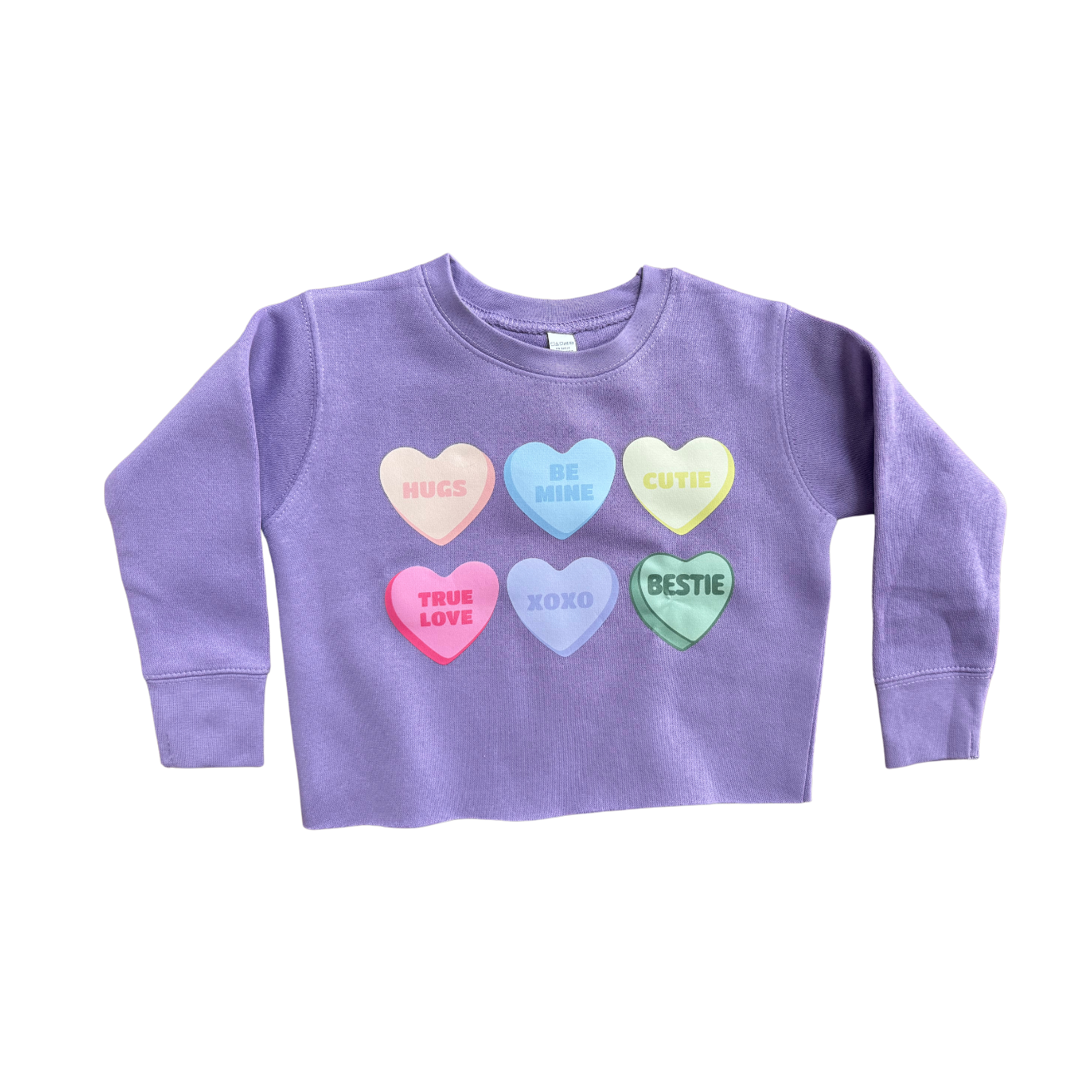 LaLa Land Candy Heart Sweatshirt - Cute Valentine's Day Sweater for Women | Perfect for Date Nights, Galentine's Parties & Cozy Winter Outfits