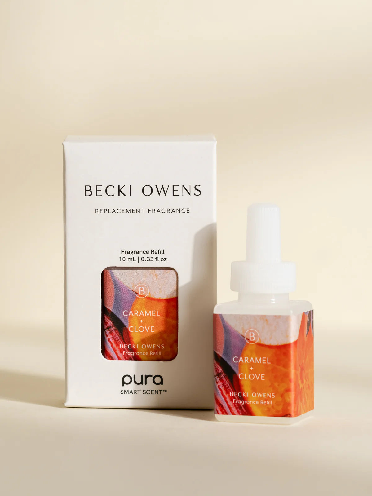 Caramel & Clove Scented Pura Fragrance Refill - Perfect for Home, Office, and Car Air Freshener