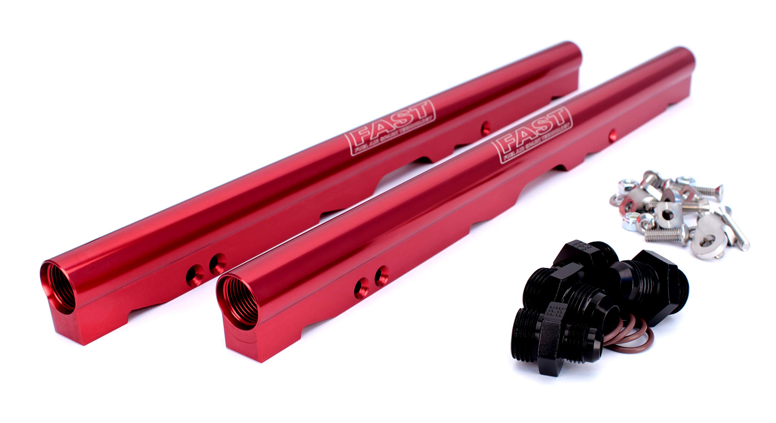 FAST COMP Cams Fuel Rail Adapter Kit for LSXR 102mm Intake Manifold (146033-KIT) - High Performance Fuel System Upgrade for LSX Engines, Perfect for Racing and Engine Builds