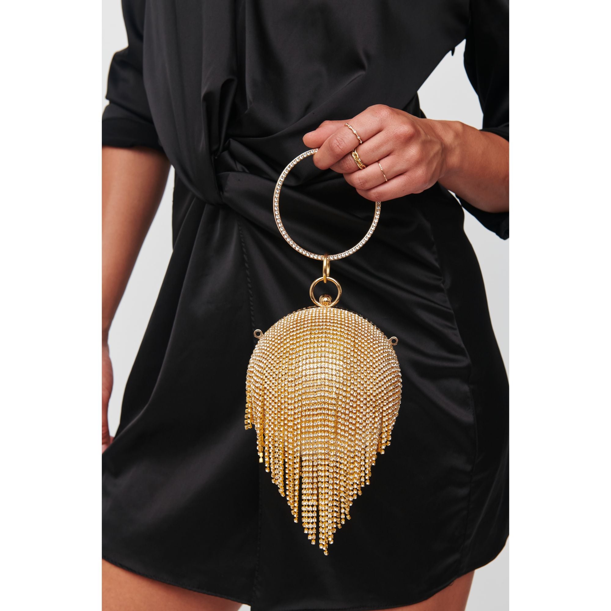 Elegant Jubilee Evening Bag for Women - Clutch Purse for Parties, Weddings & Special Occasions - Glamorous Night Out Accessory