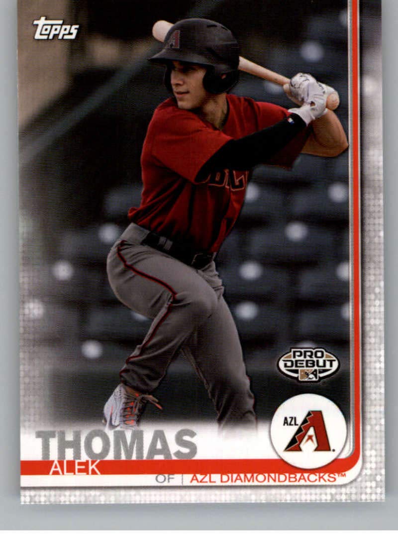 2019 Topps Pro Debut Baseball Card #29 Alek Thomas - Collectible for Baseball Fans