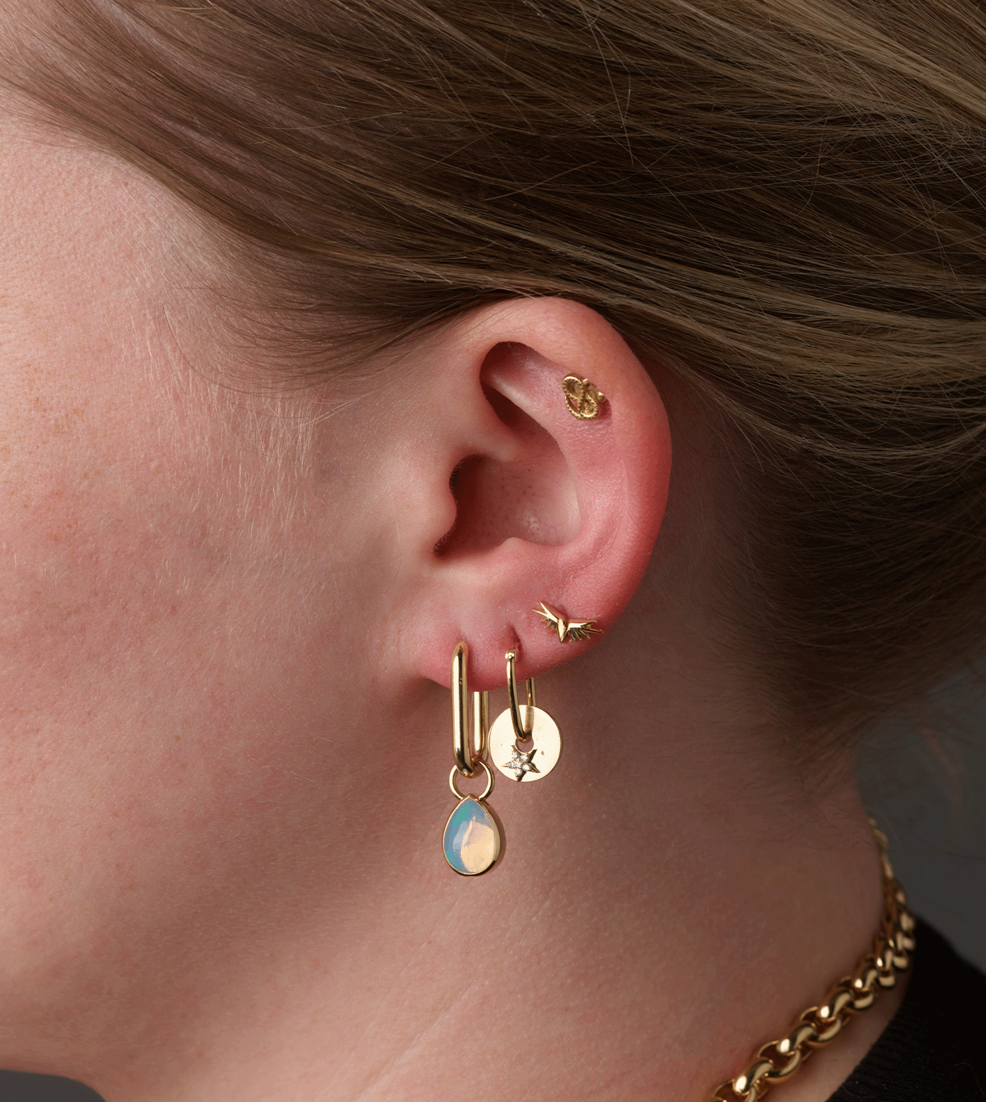 Vivacity Wings: Premium Tenet Stud Earrings for Women – Perfect for Parties, Weddings & Everyday Elegance
