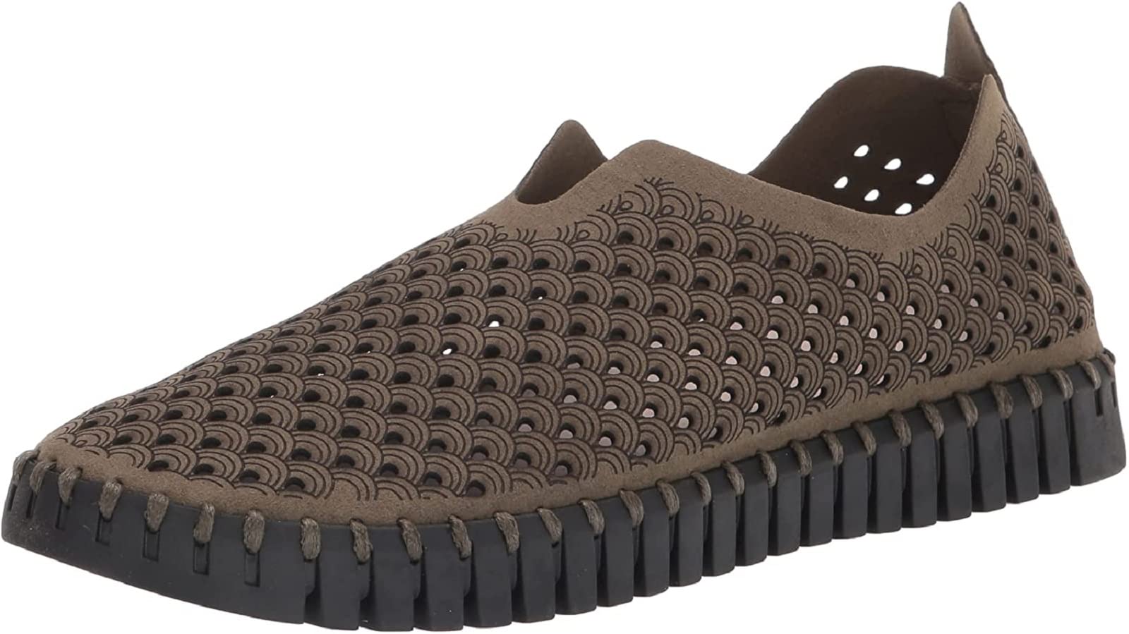 ILSE JACOBSEN TULIP3575 Women's Comfortable Slip-On Flats - Perfect for Work, Travel & Everyday Wear