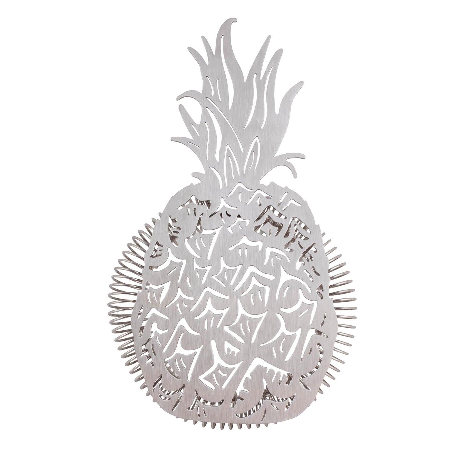 BarConic® Pineapple Strainer - Premium Stainless Steel Cocktail & Drink Filter for Bartending, Home Bars & Tropical Drink Making