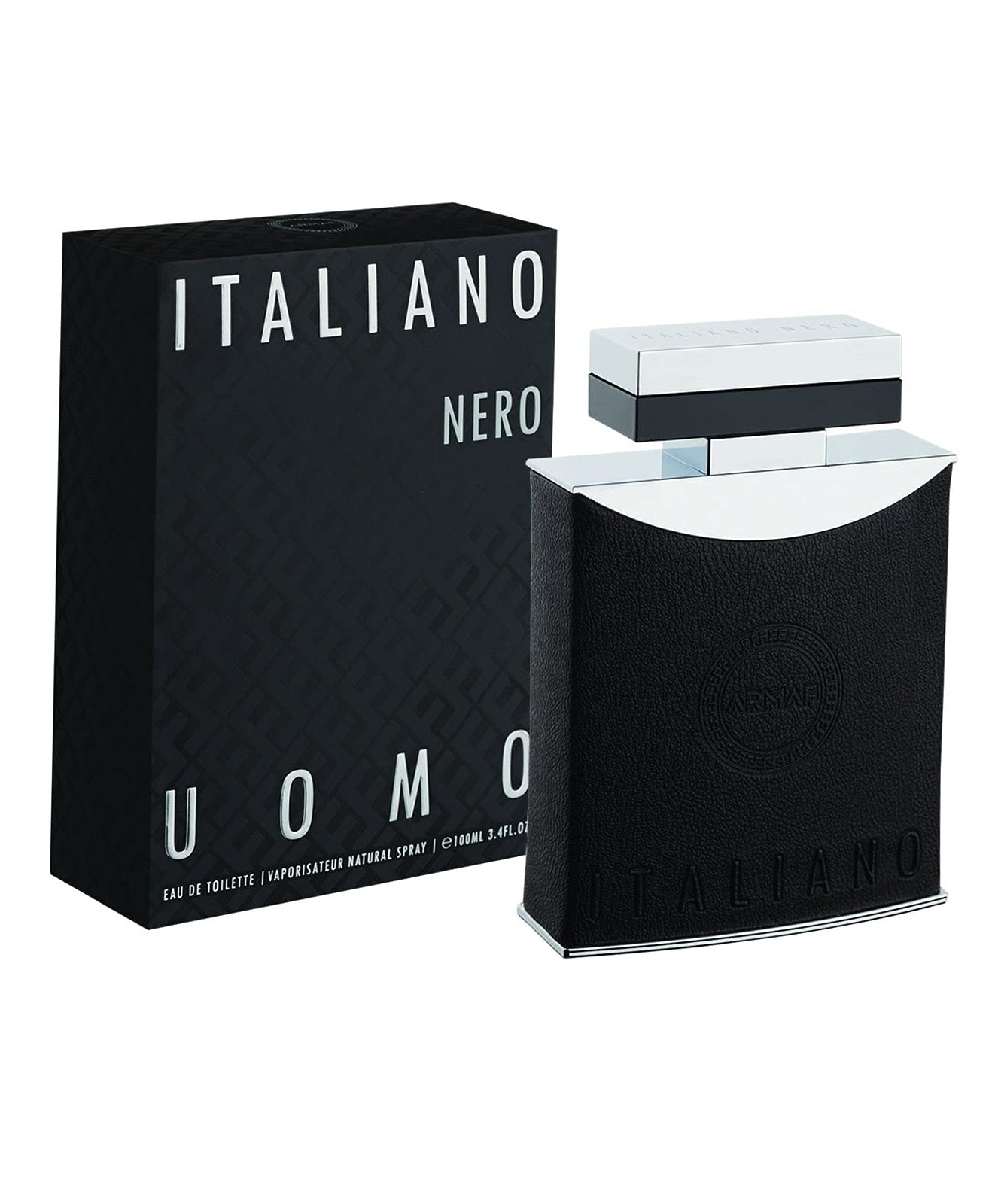 Armaf Italiano Nero 100ML EDP Spray for Men - Long Lasting Luxury Cologne - Perfect for Date Night, Office & Special Occasions