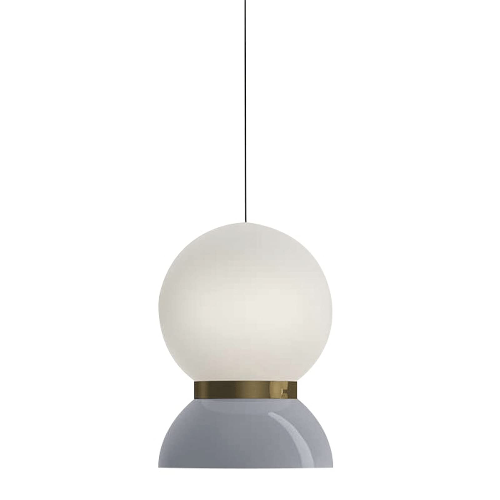 Nordic Single Head Small Pendant Lamp - Modern Glass Lampshade Hanging Light for Kitchen Island, Bar, Coffee Shop & Balcony | Elegant Sink Lighting Fixture with Creative Design | Perfect for Dining, Reading & Ambient Lighting