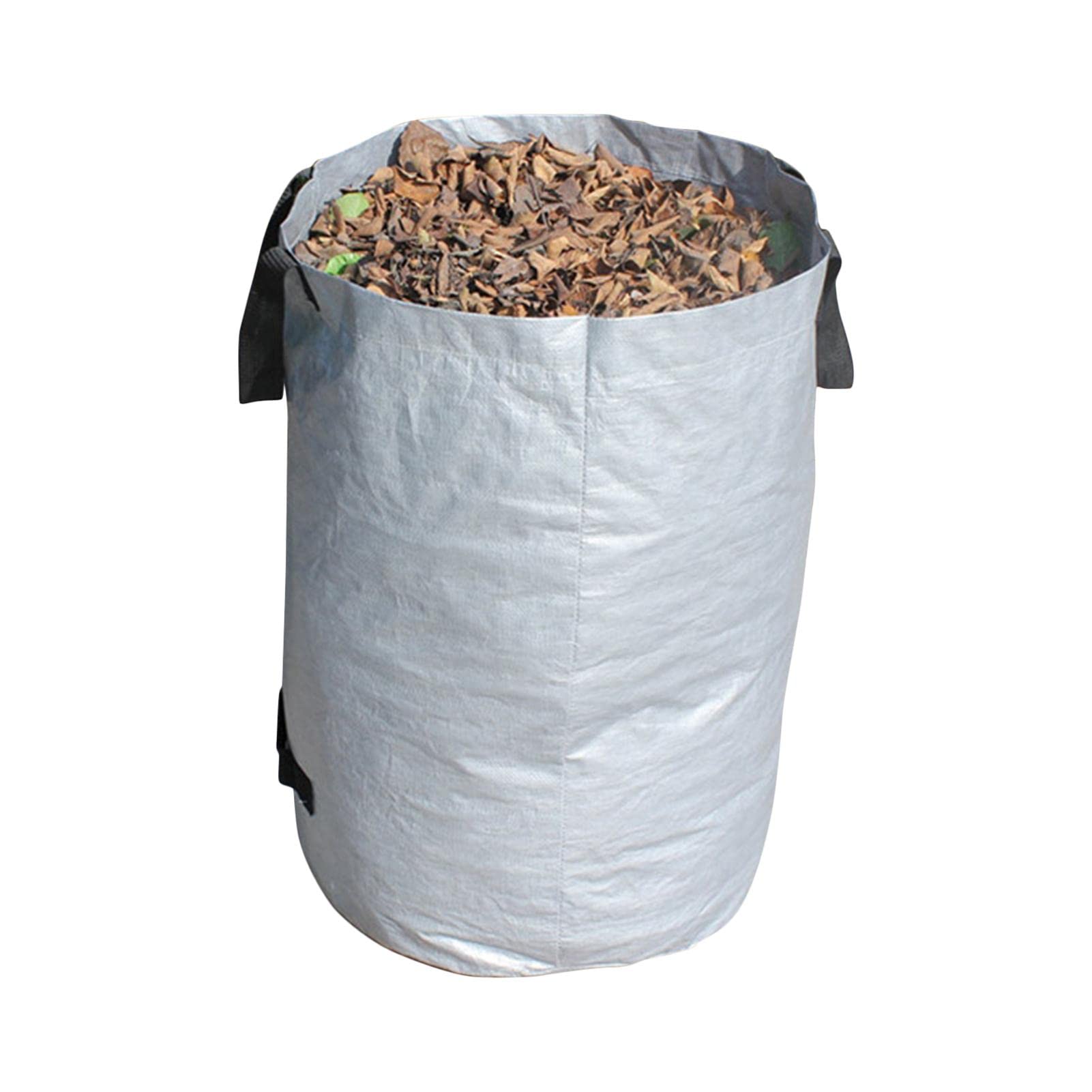 Heavy Duty Reusable Leaf Bags for Yard Waste - Waterproof Gardening & Landscaping Bags, Outdoor Lawn Trash Container - Perfect for Fall Cleanup, Patio Maintenance & Backyard Landscaping