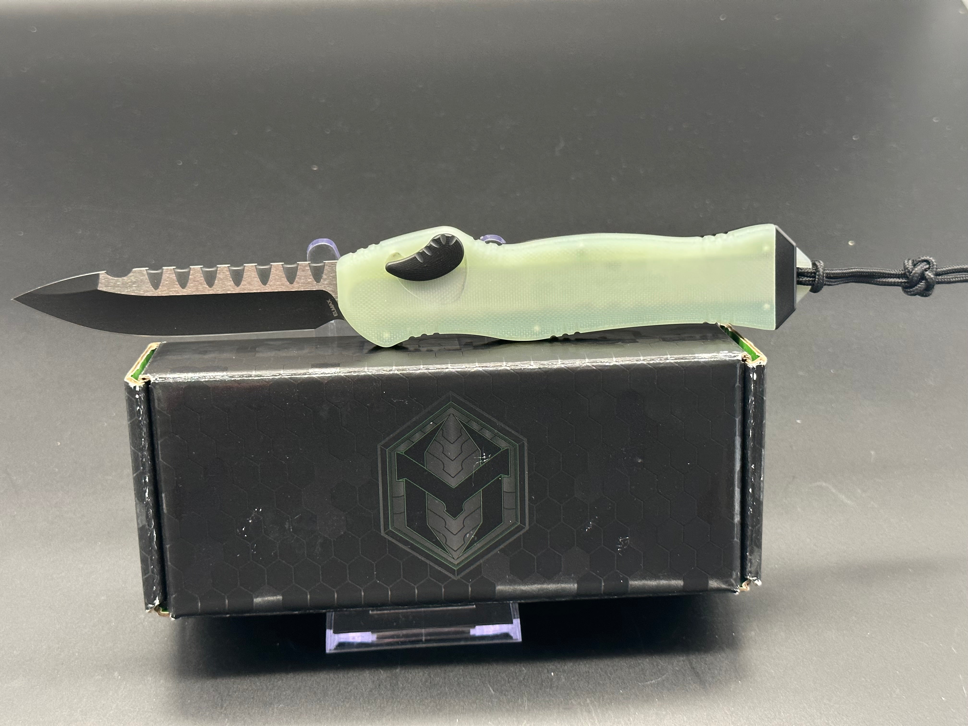 Heretic Hydra H007 10A Jade Green EDC Folding Knife - Perfect for Outdoor Camping, Hiking & Everyday Carry