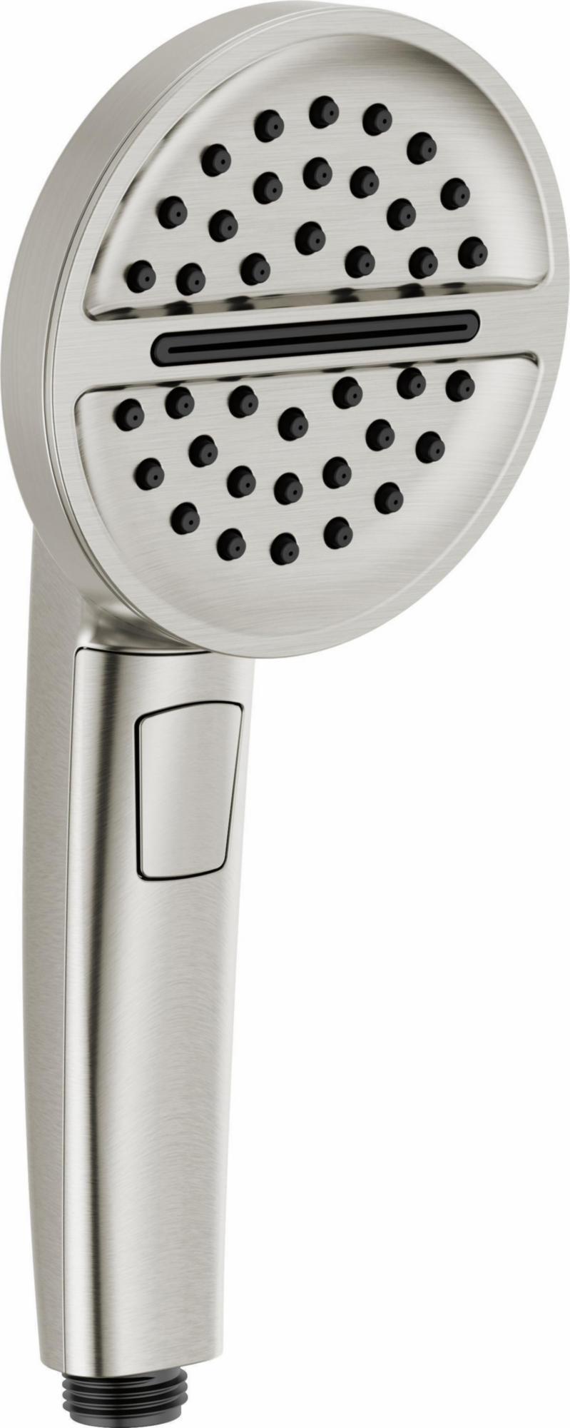 Delta 3-Setting Hand Shower with Lumicoat Stainless Steel Finish - 59386 SS PR - Perfect for Bathroom, Spa & Relaxation