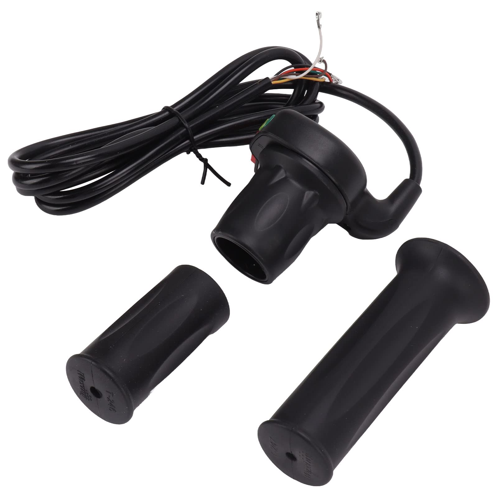 Minifinker Electric Bike Throttle Handle - Easy to Install, Durable & Sensitive Speed Control, Sturdy Accelerator Grip for E-Bikes - Perfect for Commuting, Off-Roading & Urban Riding
