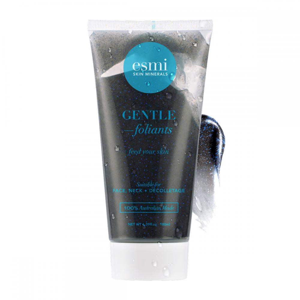 ESMI HYDRATING & AGELESS VOLCANIC SAND GENTLE FOLIANT - Exfoliating Face Scrub for Glowing Skin | Perfect for Daily Skincare Routine & Spa Night