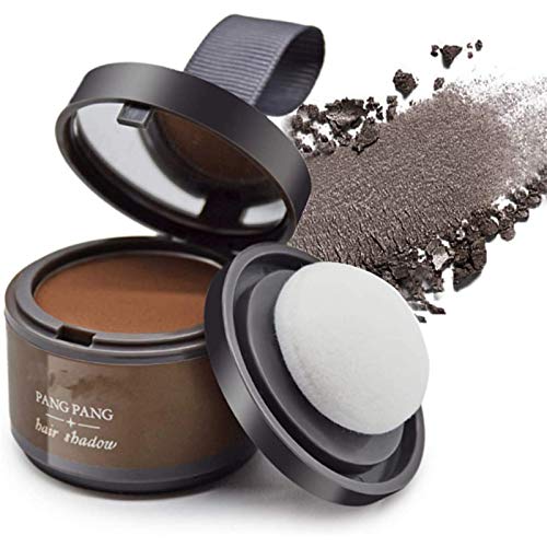 Waterproof Volume Max Hair Shading Powder - Hairline Shadow & Filler for Thinning Hair - Magical Fluffy Hair Powder (Brown) | Instant Coverage for Bald Spots & Receding Hairlines - Perfect for Daily Use & Special Occasions