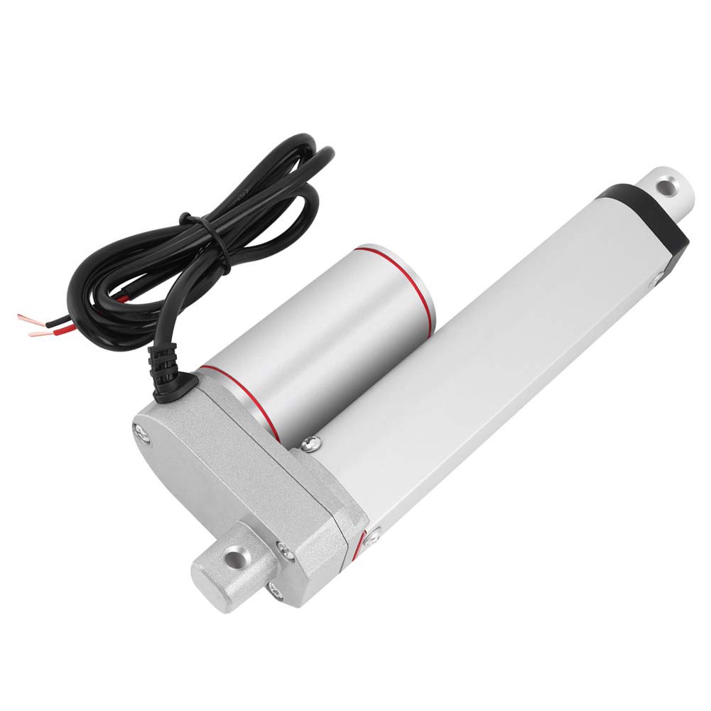 Low Noise Electric Linear Actuator with Remote Control - Automatic Stroke Switch & Centralized Control for Electric Sofas, Recliners & Adjustable Furniture (12V/24V DC Motor)