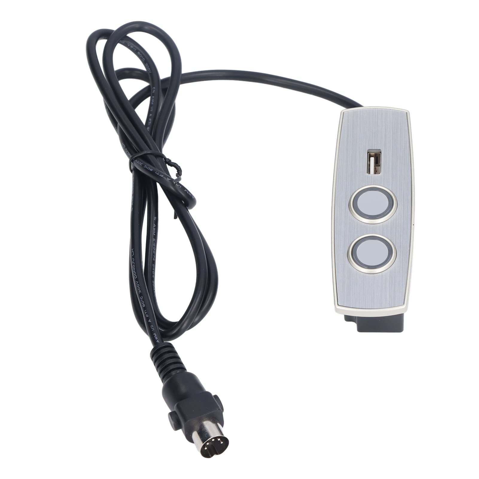 Electric Recliner Switch with USB Charger - 2 Button 5 Pin Hand Control for Power Recliners (12-29V) - Perfect for Living Room, Home Theater & Office Chairs