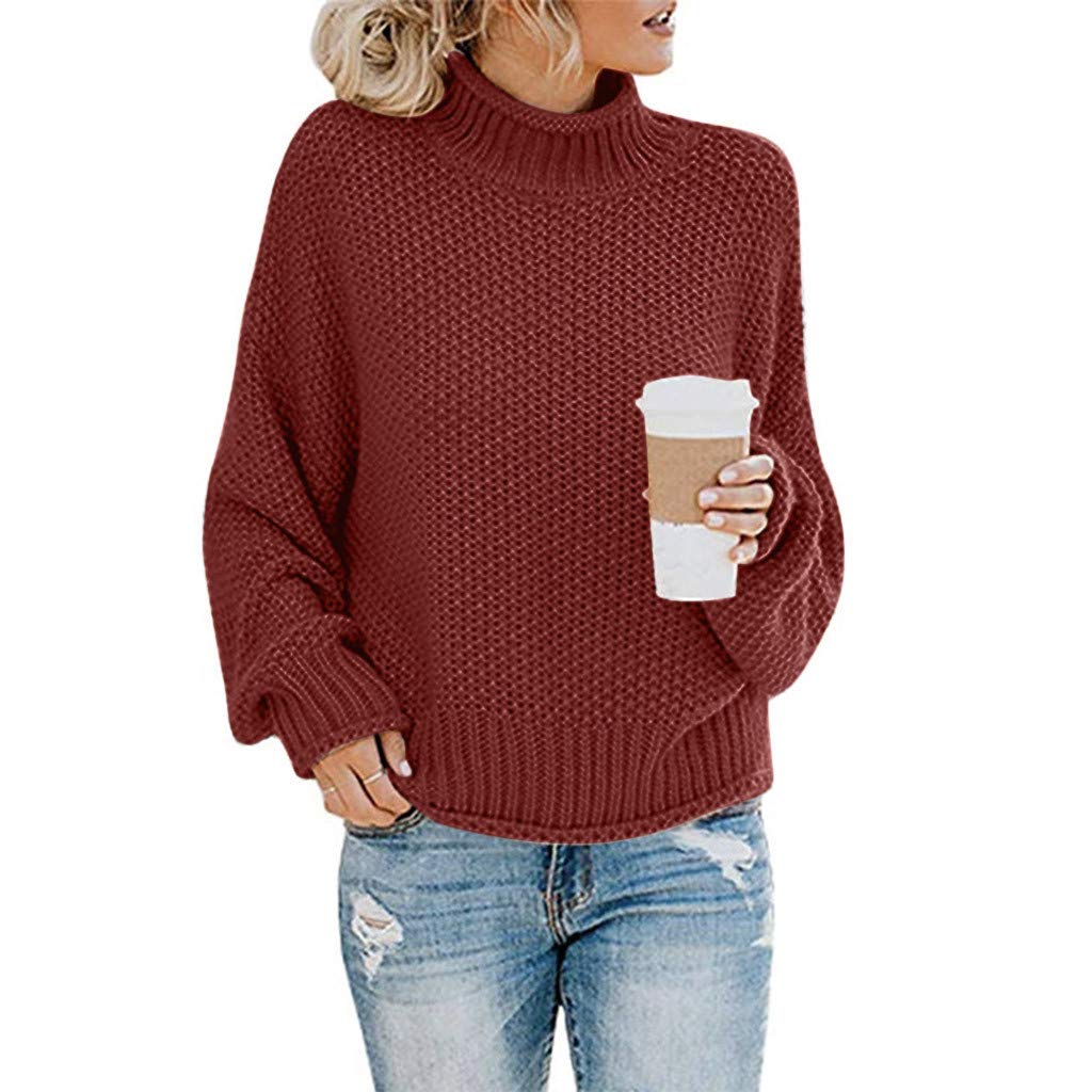 Vedolay Women's Knitted Wrap Front Casual Sweater - Deep V-Neck Pullover for Fall & Winter | Cozy Office Wear & Weekend Outfits